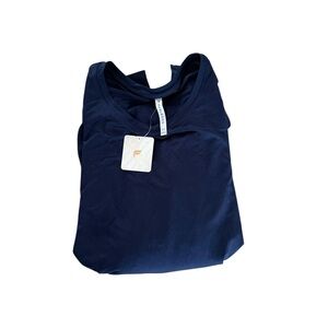 Fabletics Navy Long Sleeve Top